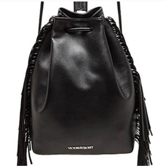 NWOT Victoria’s Secret Limited Edition Fringe Backpack/ Purse - Picture 10 of 10
